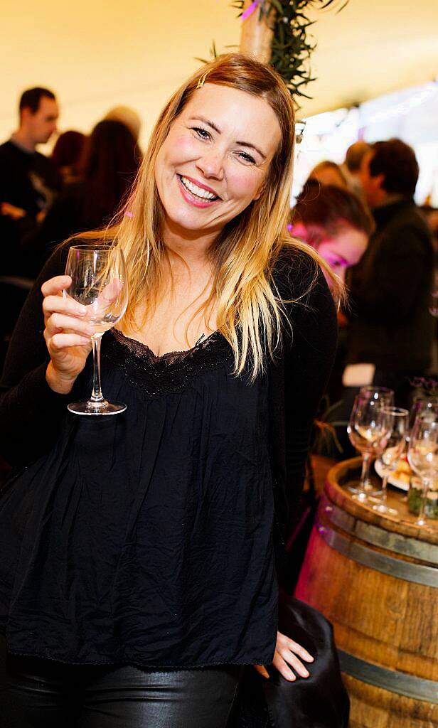 Trina Jensen pictured at SuperValu's Secret Garden wine event in the GPO courtyard, 29th June 2017. Guests got to enjoy some of the new and exclusive wines from SuperValu's Specially Sourced wine range. Picture by Andres Poveda