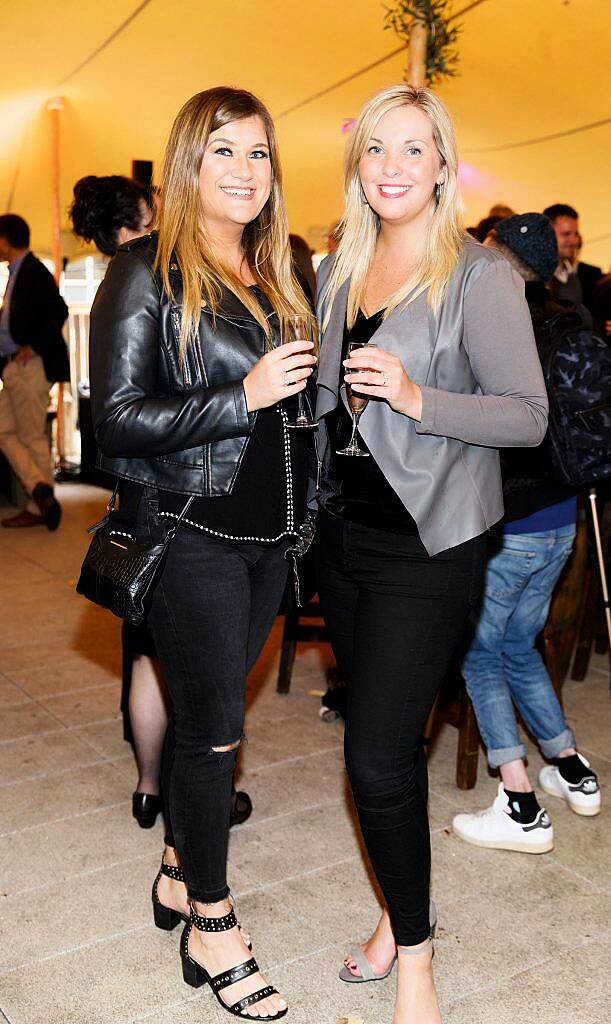 Pamella Fitzgerald and Stephanie Fitzgerald pictured at SuperValu's Secret Garden wine event in the GPO courtyard, 29th June 2017. Guests got to enjoy some of the new and exclusive wines from SuperValu's Specially Sourced wine range. Picture by Andres Poveda