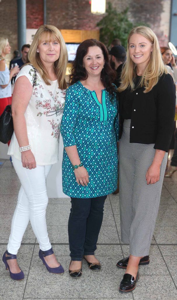 Pictured is Susan Conachy, Audrey Mullally and Megan Monehan at the exclusive launch of the all-new SEAT Ibiza, which took place Thursday, June 29th at The CHQ Building, Custom House Quay. Photo: Leon Farrell/Photocall Ireland.