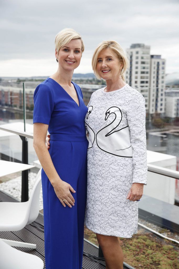 Niamh O'Donovan and Miriam O'Reilly pictured at the launch of the Galway Races Summer Festival where the judges for the g Hotel Best Dressed Lady and the g Hotel Best Hat were revealed. The event will take place on August 3rd #gHotelBestDressed. Picture by Andres Poveda