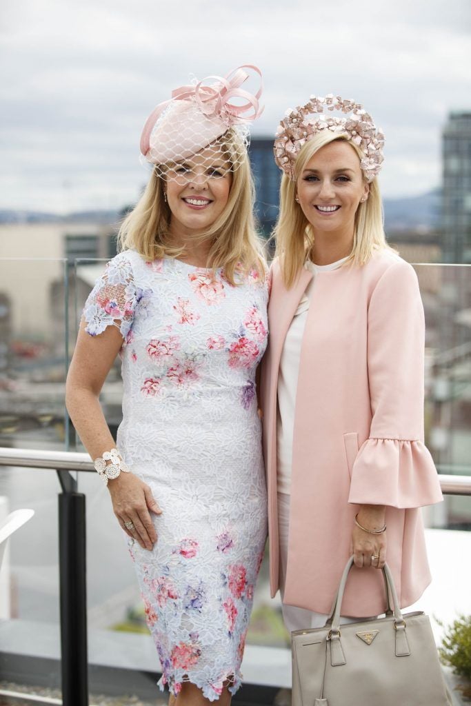Marietta Doran and Edel Ramberg pictured at the launch of the Galway Races Summer Festival where the judges for the g Hotel Best Dressed Lady and the g Hotel Best Hat were revealed. The event will take place on August 3rd #gHotelBestDressed. Picture by Andres Poveda