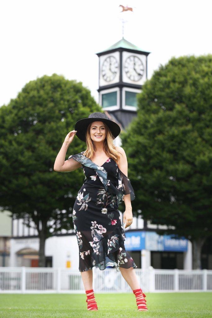 Top Irish Stylist, Courtney Smith (pictured), is announced as a judge for the Dundrum Town Centre Ladies Day at the Dublin Horse Show in the RDS 10th August. Photograph: Leon Farrell / Photocall.