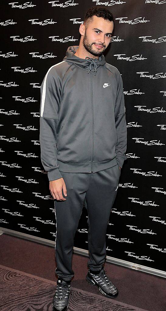 Adam Gaffey pictured at the Thomas Sabo Autumn Winter 2017 Collection Presentation at The Westbury Hotel, Dublin. Picture by Brian McEvoy