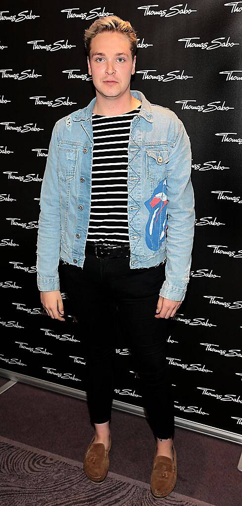 Ryan O Neill pictured at the Thomas Sabo Autumn Winter 2017 Collection Presentation at The Westbury Hotel, Dublin. Picture by Brian McEvoy