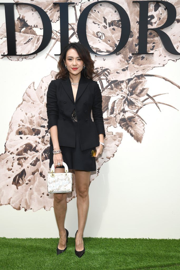 Zhang Ziyi attends the Christian Dior Haute Couture Fall/Winter 2017-2018 show as part of Haute Couture Paris Fashion Week on July 3, 2017 in Paris, France.  (Photo by Pascal Le Segretain/Getty Images for Christian Dior)