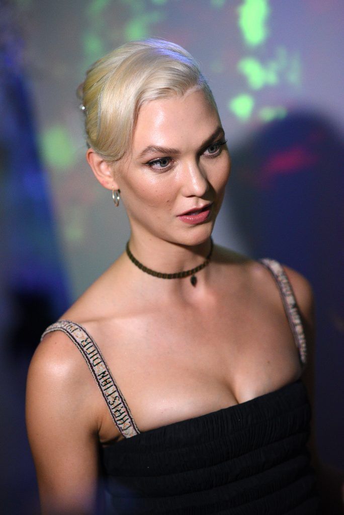 Karlie Kloss attends 'Christian Dior, couturier du reve' Exhibition Launch celebrating 70 years of creation  at Musee Des Arts Decoratifs on July 3, 2017 in Paris, France.  (Photo by Francois Durand/Getty Images for Christian Dior)
