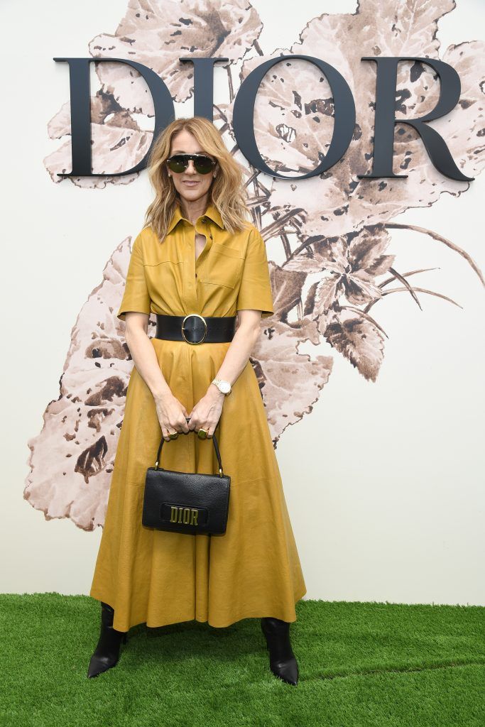 Celine Dion attends the Christian Dior Haute Couture Fall/Winter 2017-2018 show as part of Haute Couture Paris Fashion Week on July 3, 2017 in Paris, France.  (Photo by Pascal Le Segretain/Getty Images for Christian Dior)