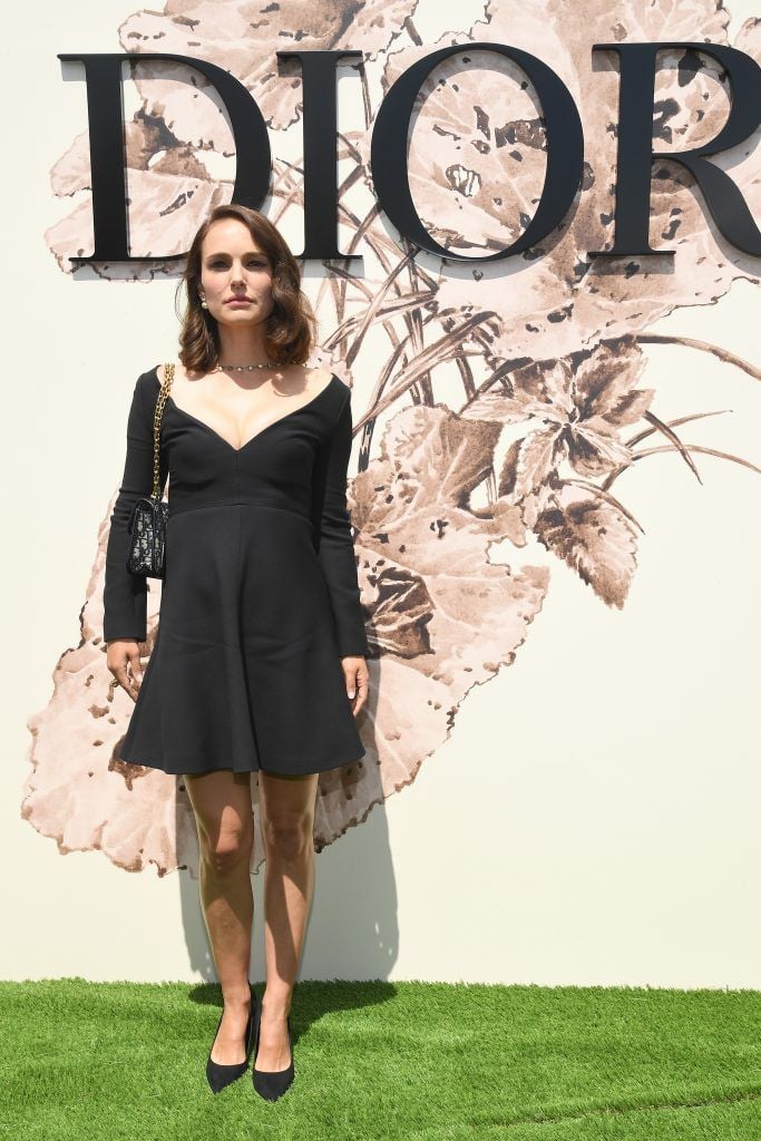 Natalie Portman attends the Christian Dior Haute Couture Fall/Winter 2017-2018 show as part of Haute Couture Paris Fashion Week on July 3, 2017 in Paris, France.  (Photo by Pascal Le Segretain/Getty Images for Christian Dior)