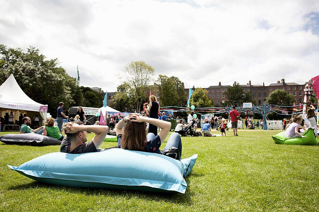 Pictured at Laya Healthcare's City Spectacular, Ireland's biggest free summer festival, in Dublin's Merrion Square. The festival took place from July 7th-9th. Photo by Evion Media