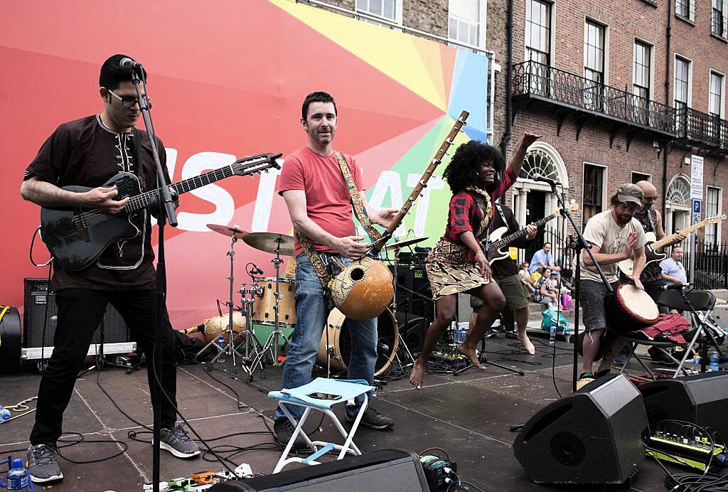 Pictured at Laya Healthcare's City Spectacular, Ireland's biggest free summer festival, in Dublin's Merrion Square. The festival took place from July 7th-9th. Photo by Evion Media