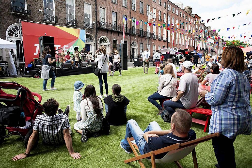 Pictured at Laya Healthcare's City Spectacular, Ireland's biggest free summer festival, in Dublin's Merrion Square. The festival took place from July 7th-9th. Photo by Evion Media