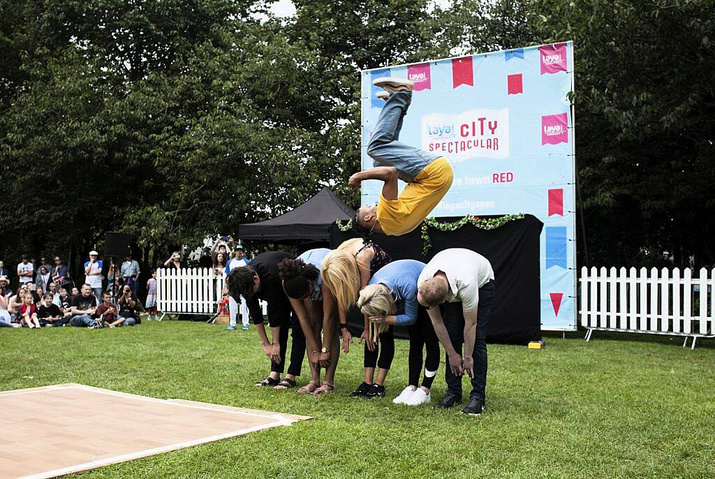 Pictured at Laya Healthcare's City Spectacular, Ireland's biggest free summer festival, in Dublin's Merrion Square. The festival took place from July 7th-9th. Photo by Evion Media