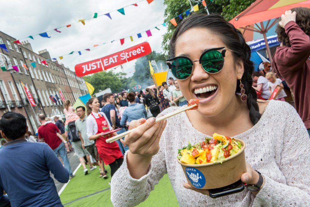 Lyndsey Nguyyen at the Just Eat Street at City Spectacular in Merrion Square. Photo by Allenkielyphotography.com