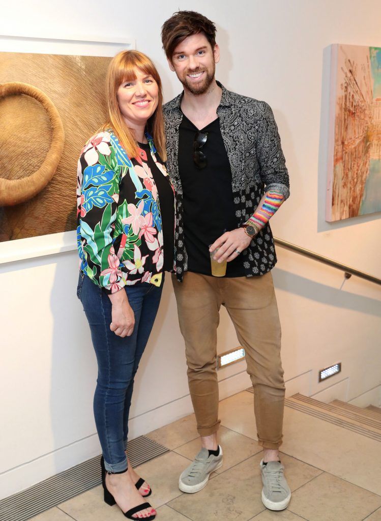 Elaine Cullen and Eoghan McDermott at the RHA Hennessy Lost Friday (7th July), a night showcasing Ireland's most cutting edge and dynamic artists, musicians, and creatives. Pic: Marc O'Sullivan