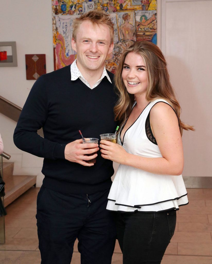 Tim O'Connell and Milly Featherstone at the RHA Hennessy Lost Friday (7th July), a night showcasing Ireland's most cutting edge and dynamic artists, musicians, and creatives. Pic: Marc O'Sullivan