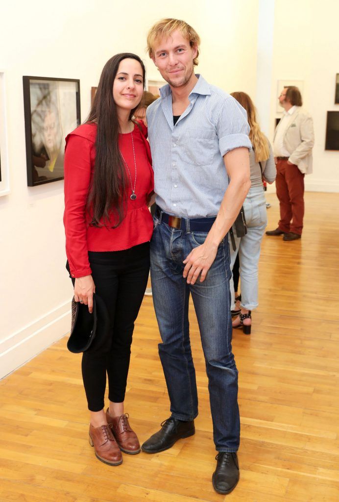 Delphine Gaillard and Thomash Kestawitz at the RHA Hennessy Lost Friday (7th July), a night showcasing Ireland's most cutting edge and dynamic artists, musicians, and creatives. Pic: Marc O'Sullivan