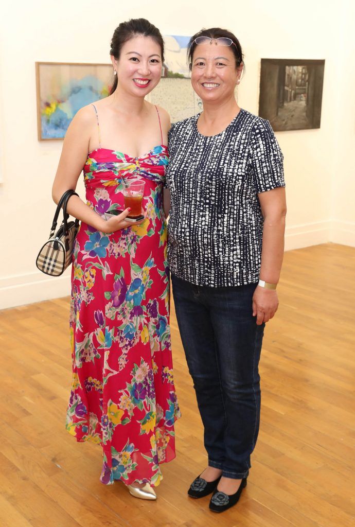Jenny Zhan and Ruby Li at the RHA Hennessy Lost Friday (7th July), a night showcasing Ireland's most cutting edge and dynamic artists, musicians, and creatives. Pic: Marc O'Sullivan
