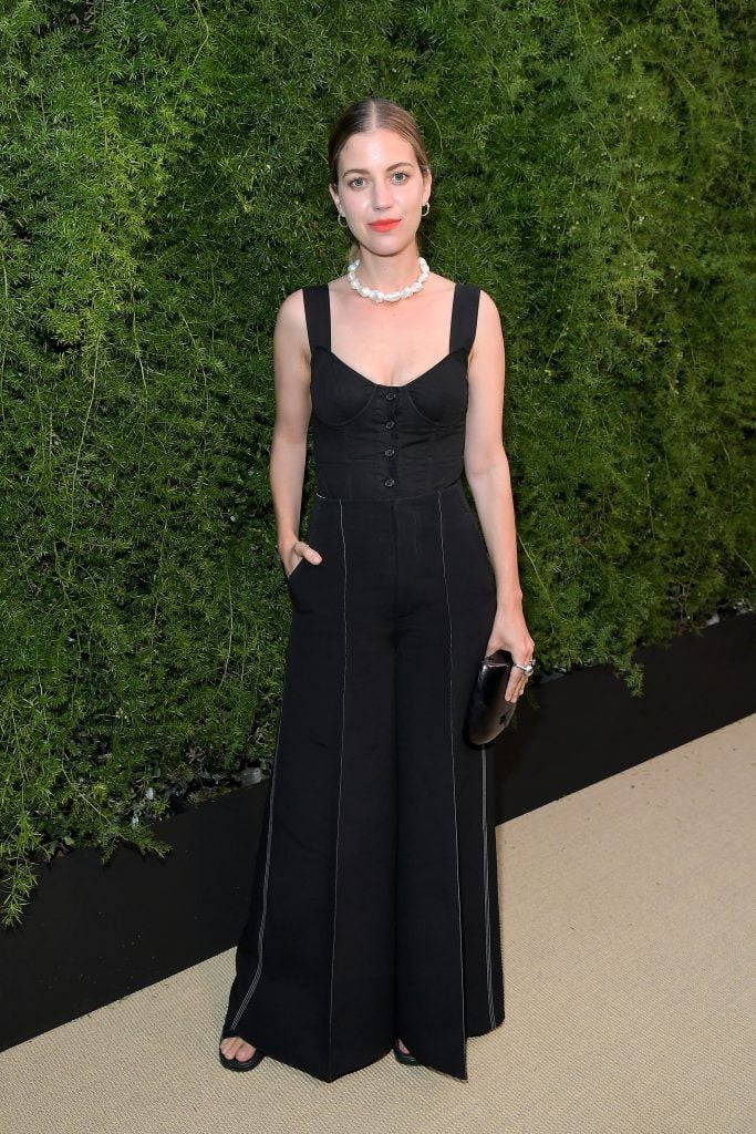 Sophie Buhai at CHANEL Dinner Celebrating Lucia Pica & The Travel Diary Makeup Collection on July 12, 2017 in Los Angeles, California.  (Photo by Charley Gallay/Getty Images for CHANEL)