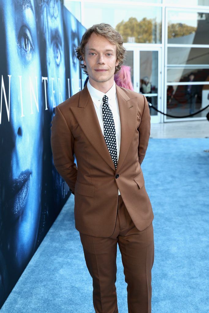 Actor Alfie Allen attends the premiere of HBO's "Game Of Thrones" season 7 at Walt Disney Concert Hall on July 12, 2017 in Los Angeles, California.  (Photo by Neilson Barnard/Getty Images)