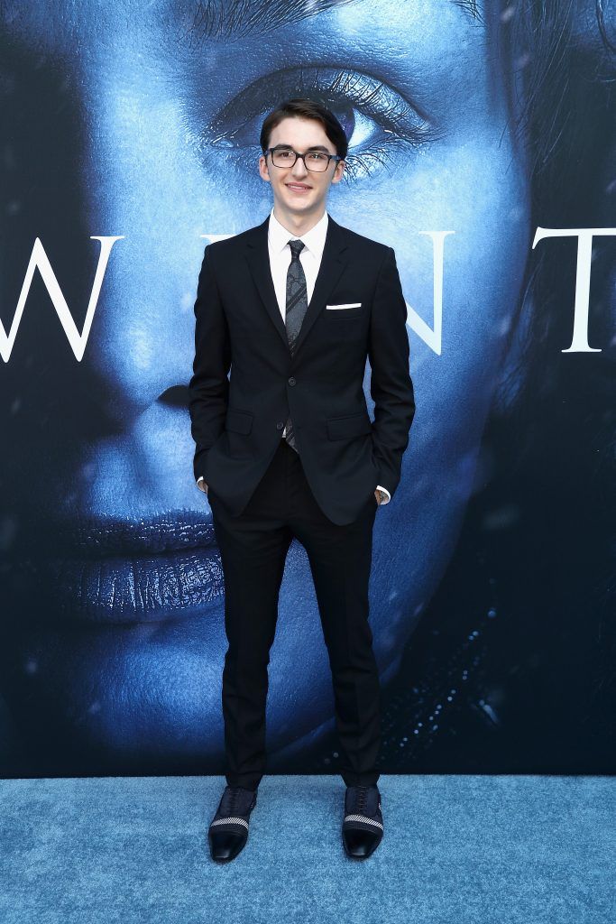 Actor Isaac Hempstead Wright attends the premiere of HBO's "Game Of Thrones" season 7 at Walt Disney Concert Hall on July 12, 2017 in Los Angeles, California.  (Photo by Frederick M. Brown/Getty Images)