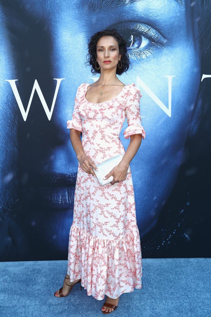 Actor Indira Varma attends the premiere of HBO's "Game Of Thrones" season 7 at Walt Disney Concert Hall on July 12, 2017 in Los Angeles, California.  (Photo by Frederick M. Brown/Getty Images)