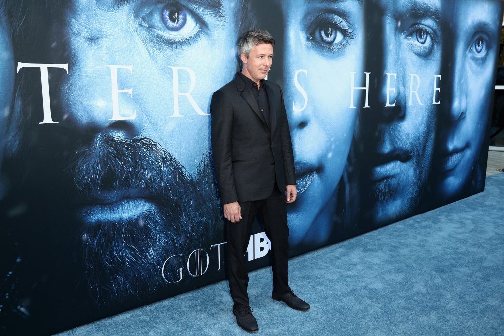 Actor Aiden Gillen attends the premiere of HBO's "Game Of Thrones" season 7 at Walt Disney Concert Hall on July 12, 2017 in Los Angeles, California.  (Photo by Frederick M. Brown/Getty Images)