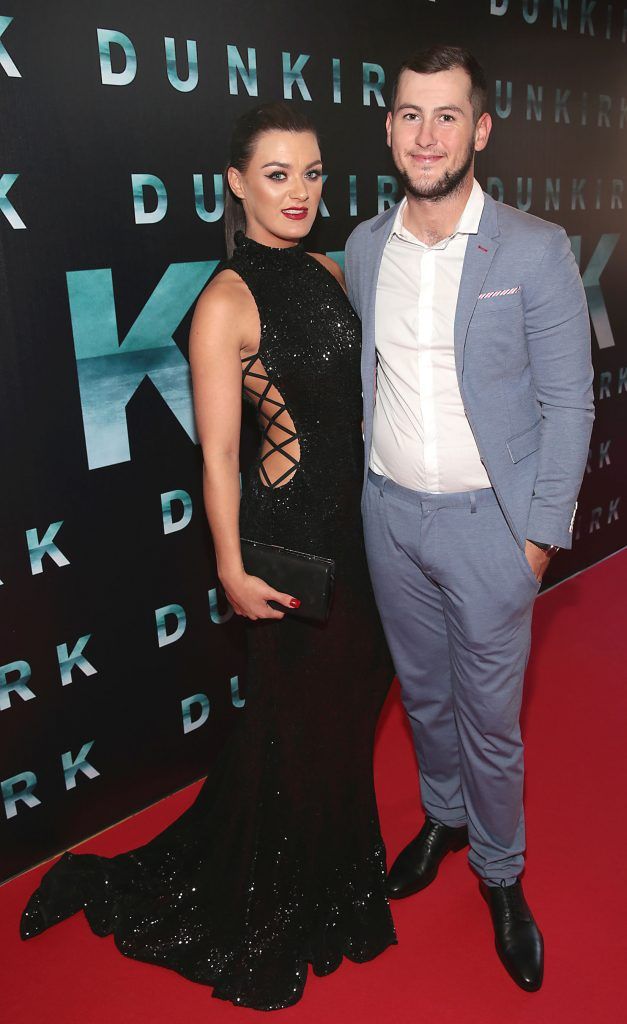 Roslyn Murphy and Eric Keoghan pictured at the Dublin premiere of the film Dunkirk at the Lighthouse Cinema, Dublin. Picture by Brian McEvoy