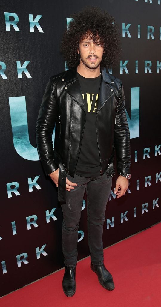 Carl Shabaan pictured at the Dublin premiere of the film Dunkirk at the Lighthouse Cinema, Dublin. Picture by Brian McEvoy