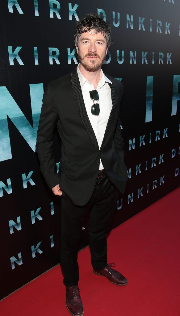 Barry Ward pictured at the Dublin premiere of the film Dunkirk at the Lighthouse Cinema, Dublin. Picture by Brian McEvoy