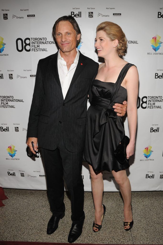 Viggo Mortensen and Jodie Whittaker arrives at the "Good" premiere during the 2008 Toronto International Film Festival held at the Winter Garden Theatreon September 8, 2008 in Toronto, Canada.  (Photo by C.J. LaFrance/Getty Images)