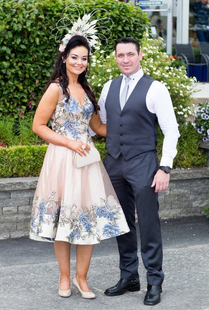 Charlene Anderson and Marcus O'Dowd from Letterkenny pictured at the Boodles Ladies Day at The Darley Irish Oaks which took place at the Curragh Racecourse on Saturday 15th of July. Photography: Conor Healy Photography