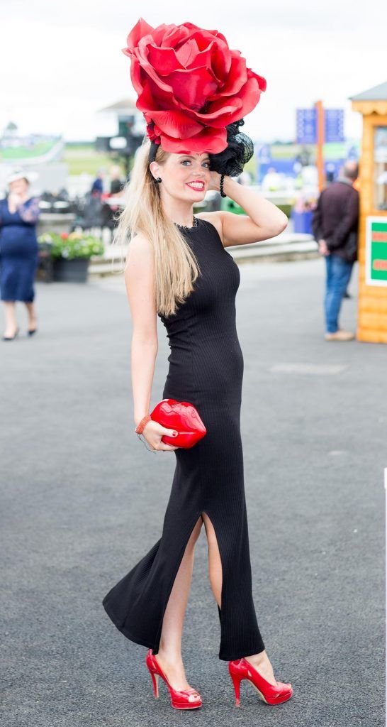Ann Marie Corbett from Mitchelstown, Cork pictured at the Boodles Ladies Day at The Darley Irish Oaks which took place at the Curragh Racecourse on Saturday 15th of July. Photography: Conor Healy Photography