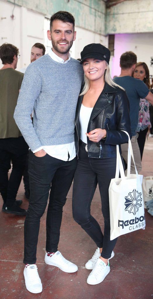Colin Ryan and Tiffany Depuis pictured at the Reebok and Life Style Sports event at The Chocolate Factory. Photo: Leon Farrell/Photocall Ireland