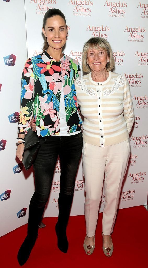 Alison Canavan and Margaret Canavan at the World Premiere of Angela's Ashes the Musical at the Bord Gais Energy Theatre, Dublin. Photo by Brian McEvoy