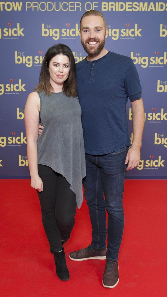 Suzanne Kavanagh and Sean Stevens at the special preview screening of the film The Big Sick at the Odeon Point Square, Dublin. Photo by Brian McEvoy
