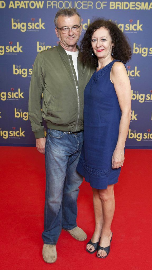 Cathay O'Reilly and Linda Dagge at the special preview screening of the film The Big Sick at the Odeon Point Square, Dublin. Photo by Brian McEvoy