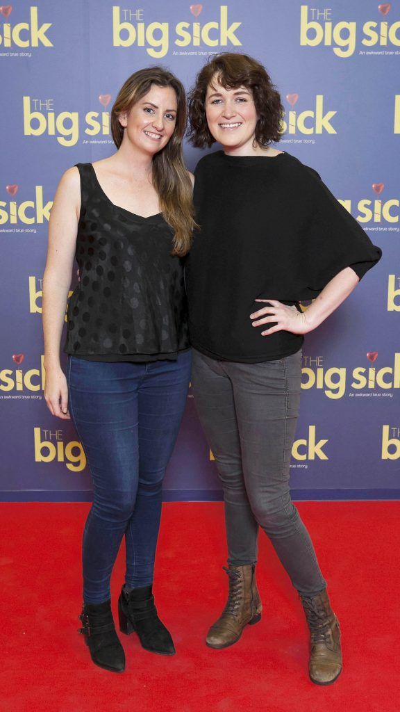 Fiona Marron and Andrea Farrell at the special preview screening of the film The Big Sick at the Odeon Point Square, Dublin. Photo by Brian McEvoy