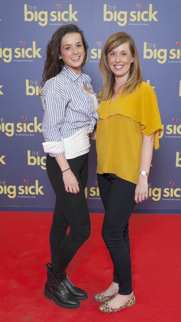 Alison Lodola and Rebecca Uzell at the special preview screening of the film The Big Sick at the Odeon Point Square, Dublin. Photo by Brian McEvoy