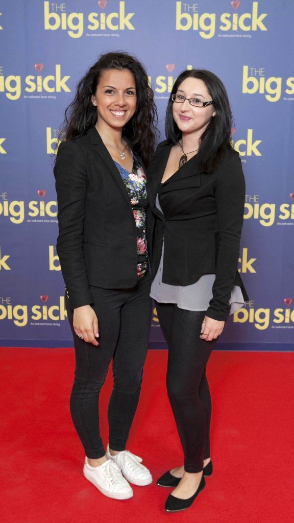 Ornella Donvito and Alana Olagas at the special preview screening of the film The Big Sick at the Odeon Point Square, Dublin. Photo by Brian McEvoy