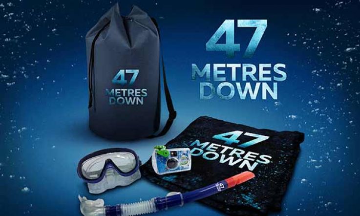 Win cool 47 METRES DOWN merchandise, including an underwater camera!