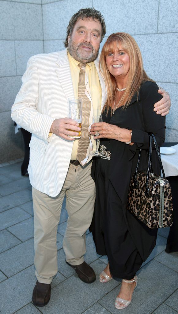 Brendan Grace and wife Eileen pictured at the Triple celebration for Carol Hanna's Entertainment Agency at the Intercontinental Hotel in Ballsbridge, Dublin. Picture by Brian McEvoy