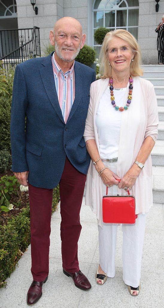 Paddy Cole and wife Helen pictured at the Triple celebration for Carol Hanna's Entertainment Agency at the Intercontinental Hotel in Ballsbridge, Dublin. Picture by Brian McEvoy