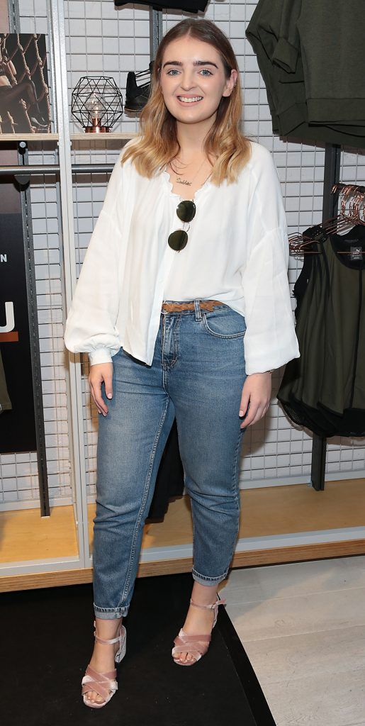 Siobhan Grogan Pictured at Life Style Sports, Grafton Street for the launch of the Puma Velvet Rope Collection. Photo by Brian McEvoy