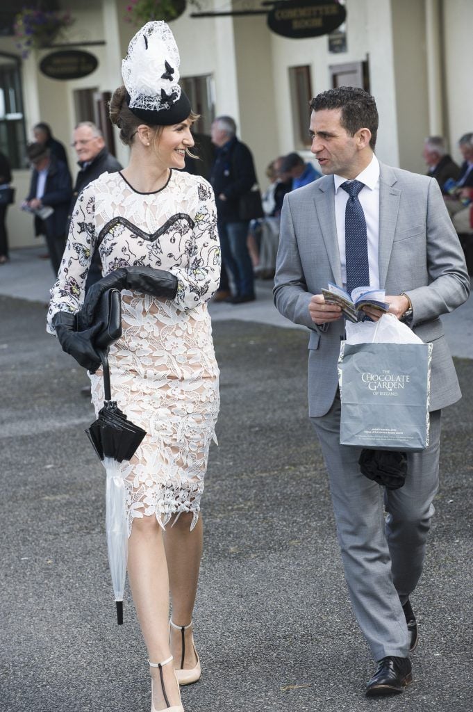 Pictured at the Best Dressed Lady competition at Kilbeggan Races 2017. It was judged by Darren Kennedy and Alison Roe and sponsored by Wineport Lodge. Photo by Paul Sherwood Photography