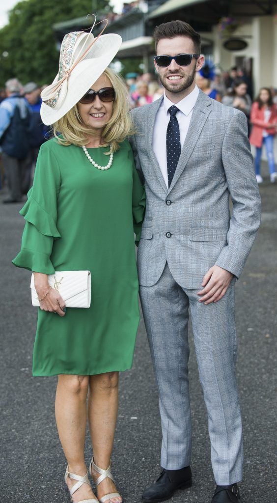 Pictured at the Best Dressed Lady competition at Kilbeggan Races 2017. It was judged by Darren Kennedy and Alison Roe and sponsored by Wineport Lodge. Photo by Paul Sherwood Photography