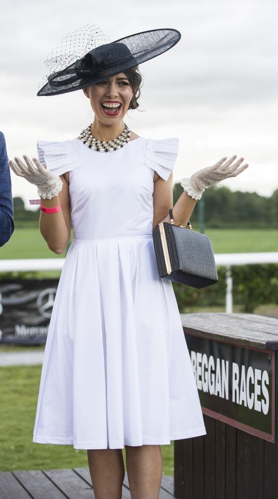 Best Dressed Lady competition at Kilbeggan Races
