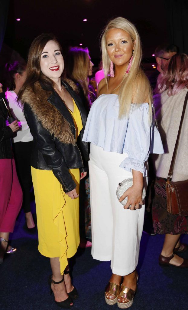 Pictured are (LtoR) Aoife Ni Shuilleashain and Jave Hayes Nally at the 2017 U Magazine 30 under 30 awards in association with Boots in Club 22 in Dublin, 25th July. Photography: Sasko Lazarov/Photocall Ireland