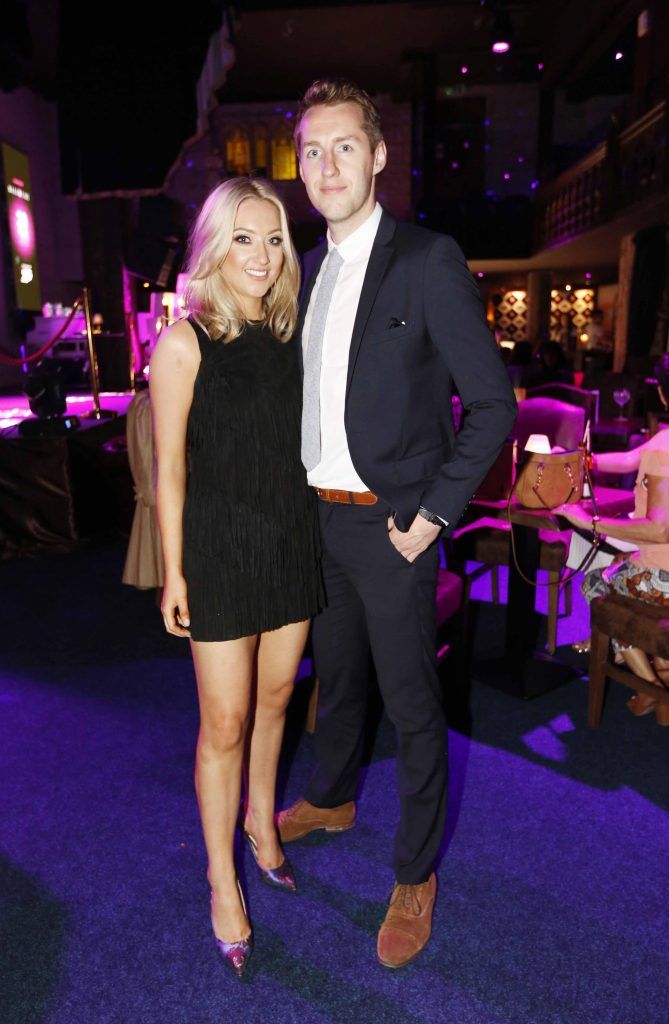 Pictured are (LtoR) Aoife Noonan and Tom Maguire at the 2017 U Magazine 30 under 30 awards in association with Boots in Club 22 in Dublin, 25th July. Photography: Sasko Lazarov/Photocall Ireland