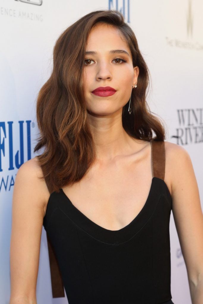 Actress Kelsey Asbille attends the "Wind River" Los Angeles Premiere presented in partnership with FIJI Water at Ace Hotel Los Angeles on July 26, 2017 in Los Angeles, California.  (Photo by Tommaso Boddi/Getty Images for TWC)