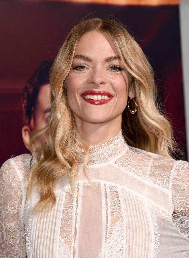 Actress Jaime King arrives at the premiere of Amazon Studios' "The Last Tycoon" at the Harmony Theatre on July 27, 2017 in Los Angeles, California.  (Photo by Kevin Winter/Getty Images)
